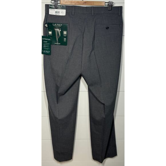 🔥 Ralph Lauren Ultraflex Dress Pants 32x32 NWT - Picture 4 of 9